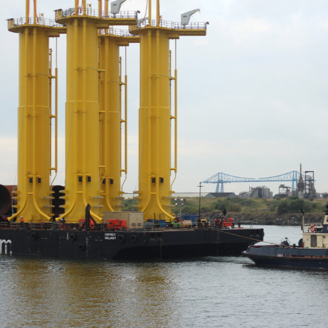 J-Tubes & Platforms for wind turbines